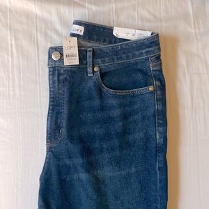 NWT LOFT Curvy High Waist skinny ankle jeans size 31 (12)